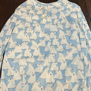 Polar Bear Print Pajama top